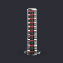 Набор стальных гантелей на стойке от 1 кг до 10 кг YAMAGUCHI Dumbbells Rack