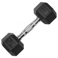 Гантели обрезиненные гексагональные OXIDE FITNESS ODB04 (от 42.5 до 50 кг)